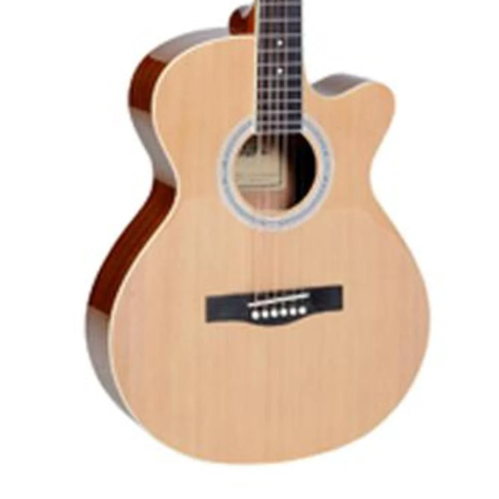 Havana FA391c 39-Inch Cutaway Acoustic Guitar - Image 3