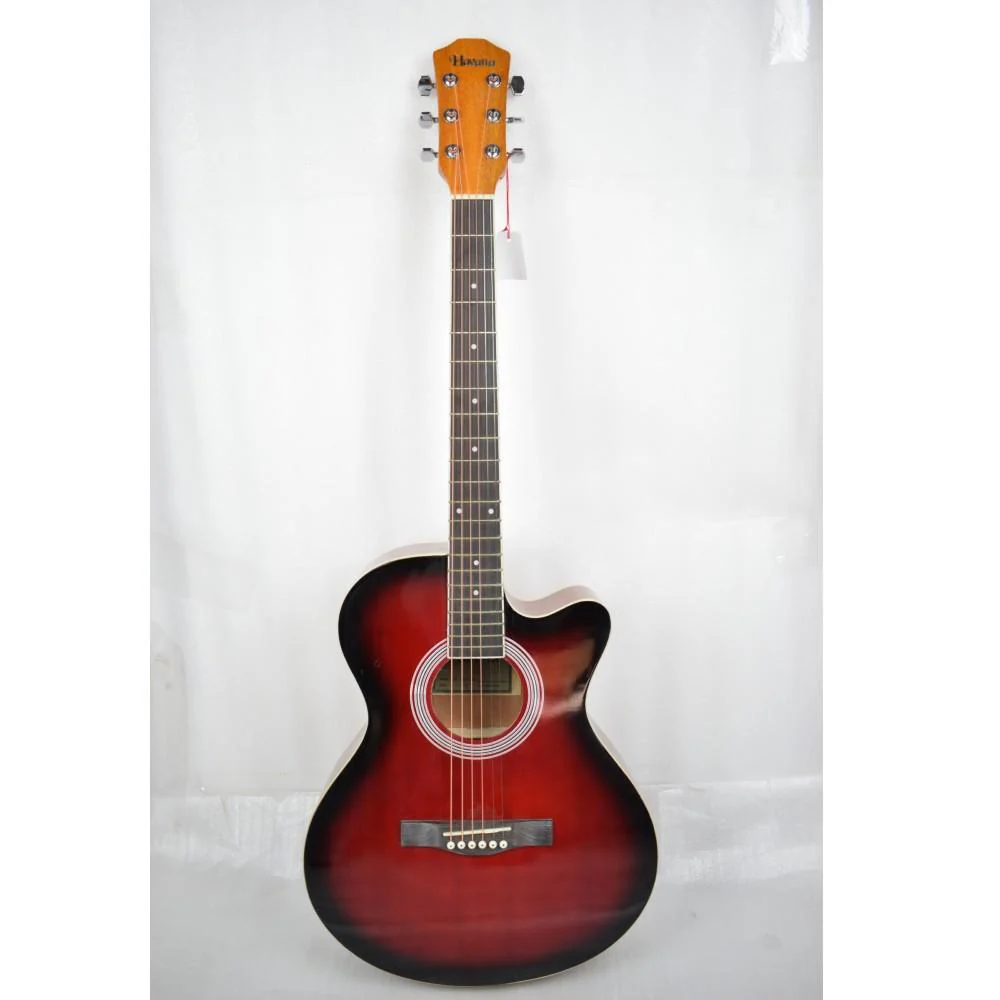 Havana FA391c 39-Inch Cutaway Acoustic Guitar - Open Box B Stock - Image 53