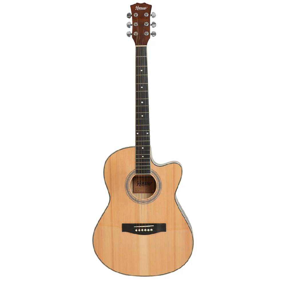 Havana HAC 39' Cutaway 6 String Acoustic Guitar - Image 2