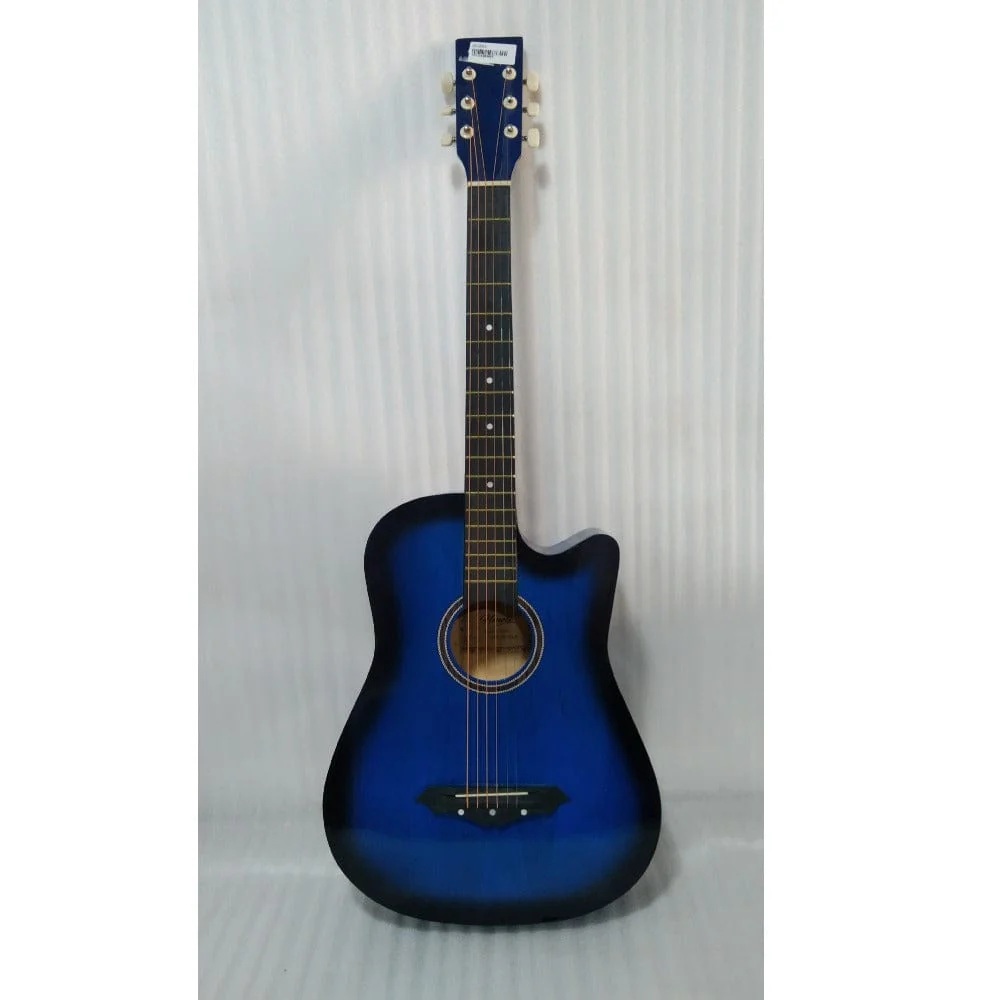 Henrix 38C 38 inch Cutaway Acoustic Guitar - Open Box B Stock - Image 15