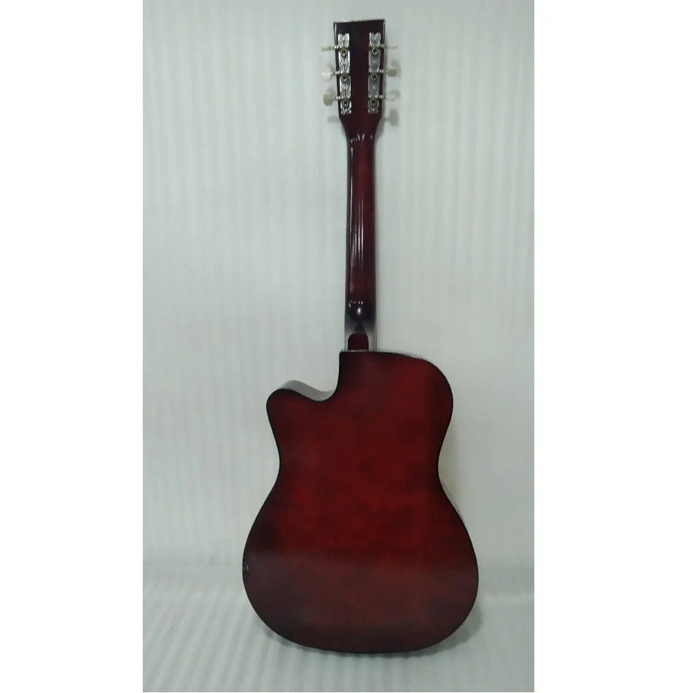 Henrix 38C Cutaway Left-Handed Acoustic Guitar - Open Box B Stock - Image 108