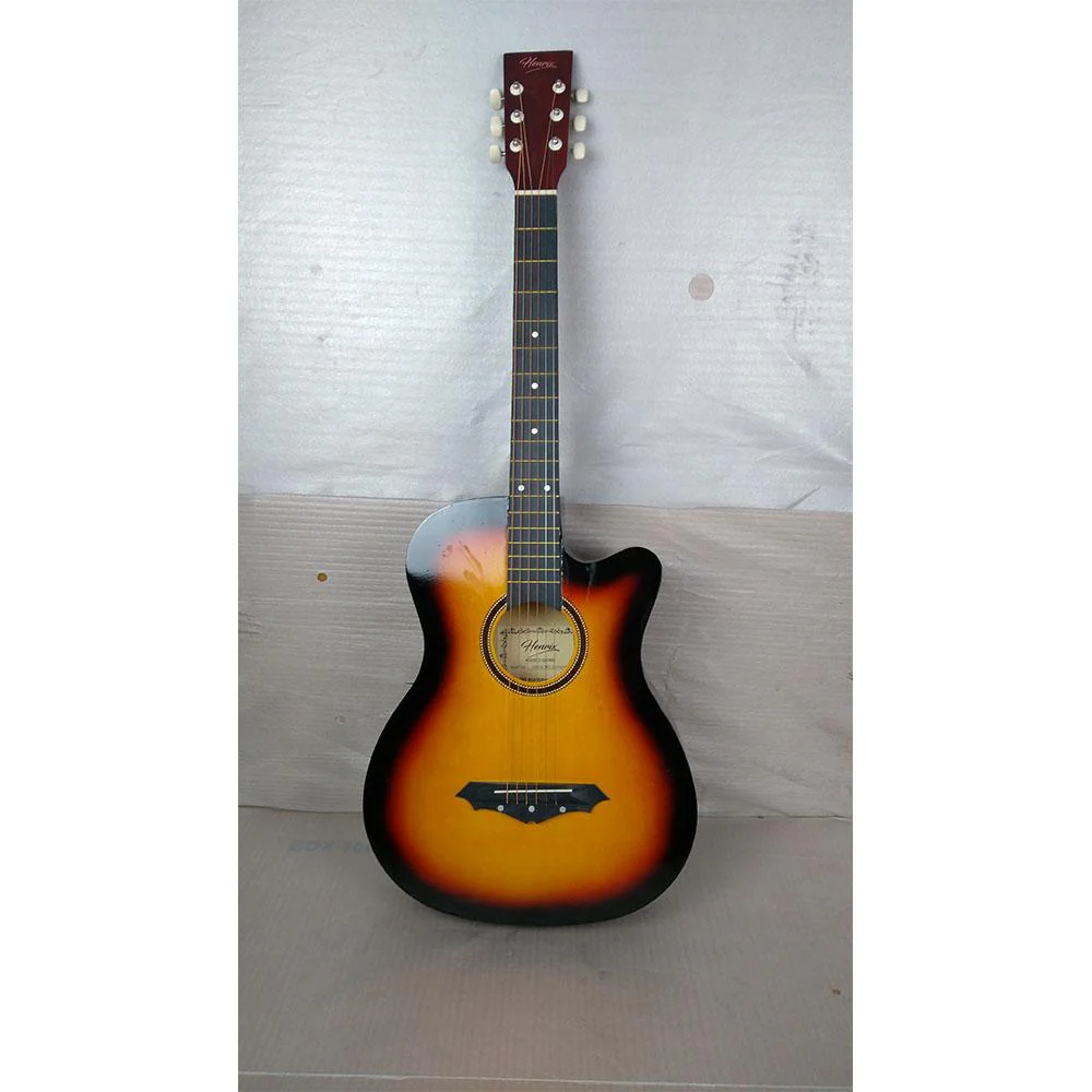Henrix 38C Cutaway Acoustic Guitar - Open Box B Stock - Image 12