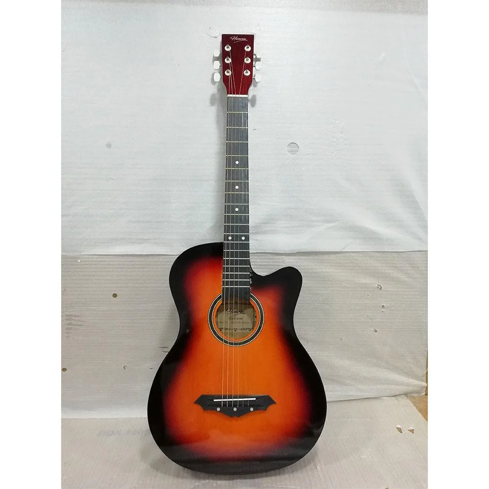 Henrix 38C Cutaway Acoustic Guitar - Open Box B Stock - Image 31