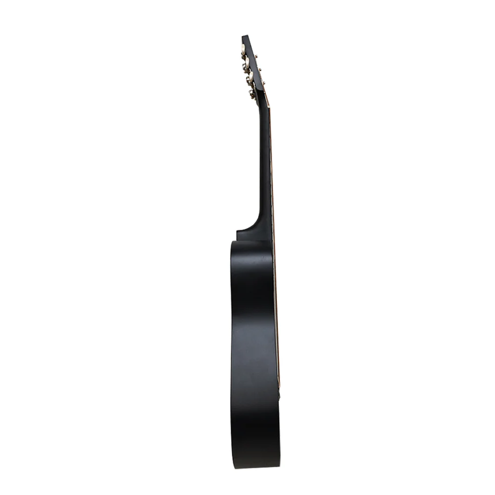 Henrix 38C Cutaway Acoustic Guitar - Matte Black - Open Box - Image 3