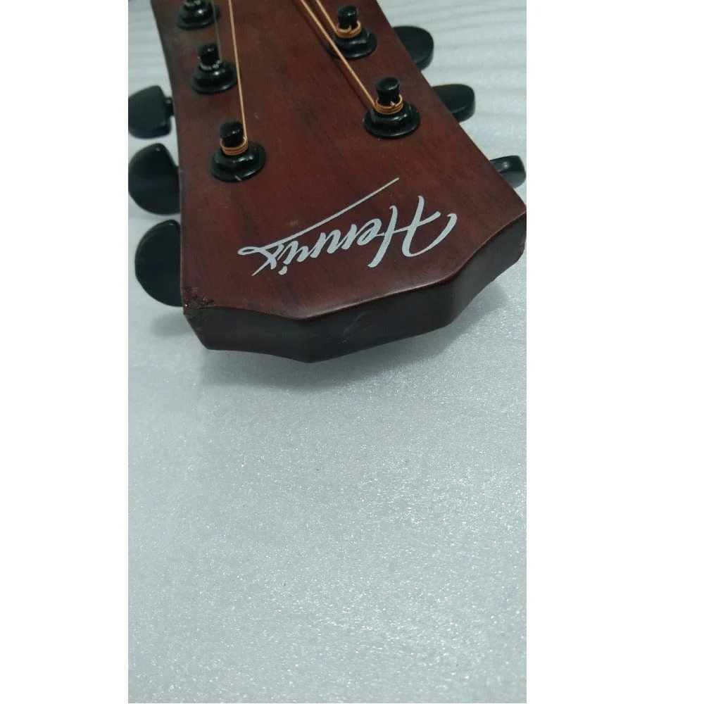 Henrix 38C Cutaway Acoustic Guitar - Open Box B Stock - Image 38