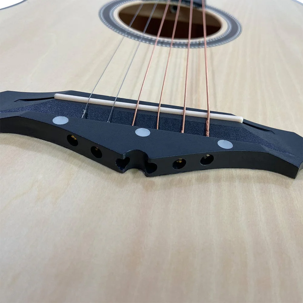 Henrix PRO 38C 38 Inch 6 String Cutaway Acoustic Guitar - Image 17