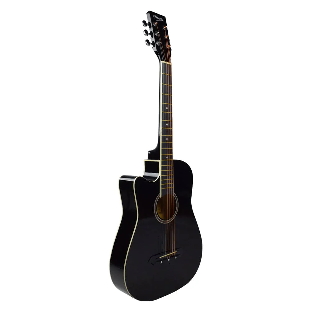 Henrix PRO 38C 38 Inch 6 String Cutaway Acoustic Guitar - Image 52