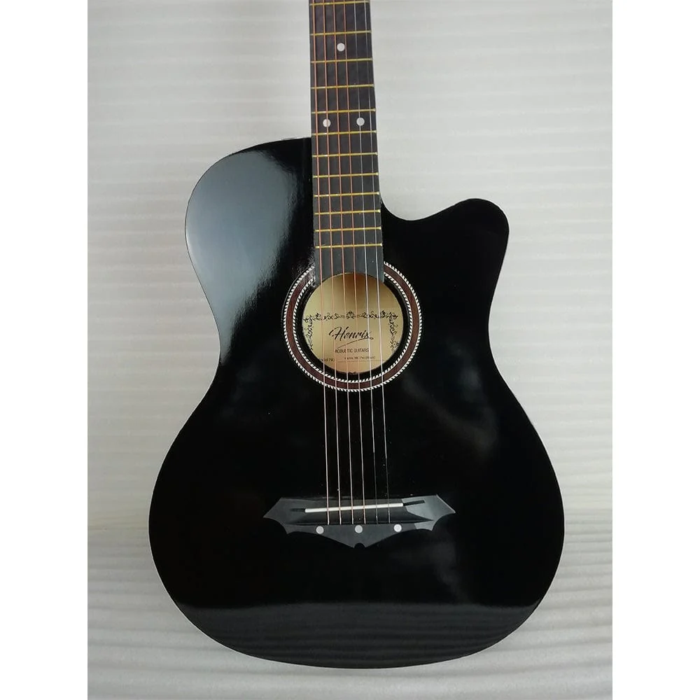 Henrix 38C Cutaway Acoustic Guitar - Open Box B Stock - Image 22