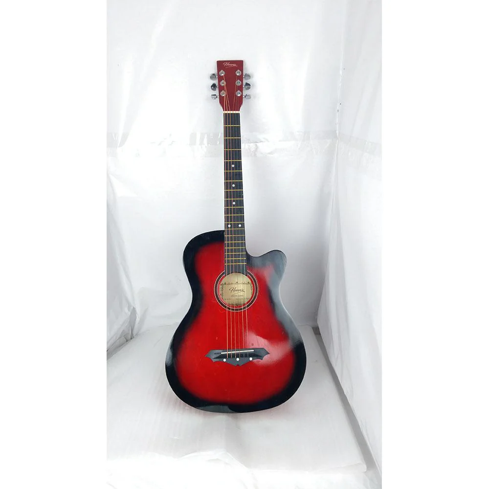 Henrix 38C Cutaway Acoustic Guitar - Open Box B Stock - Image 7
