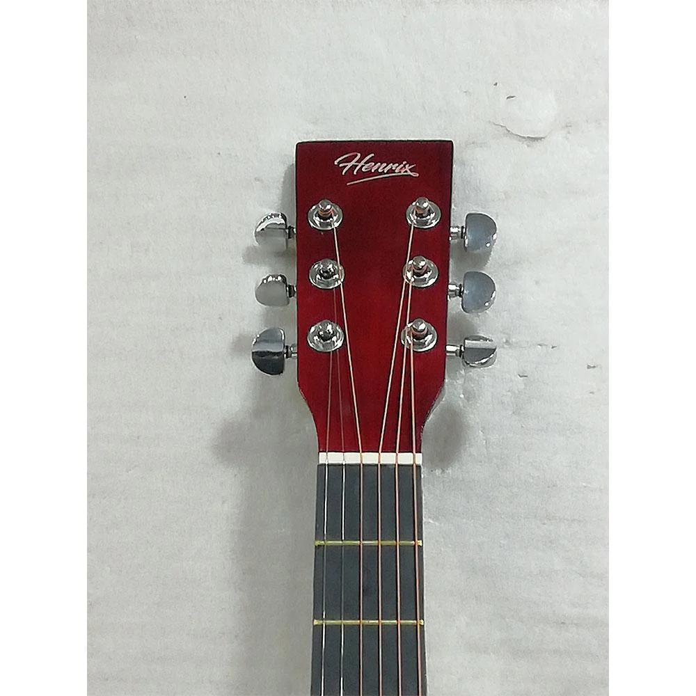 Henrix 38C Cutaway Acoustic Guitar - Left Handed - Open Box B Stock - Image 12