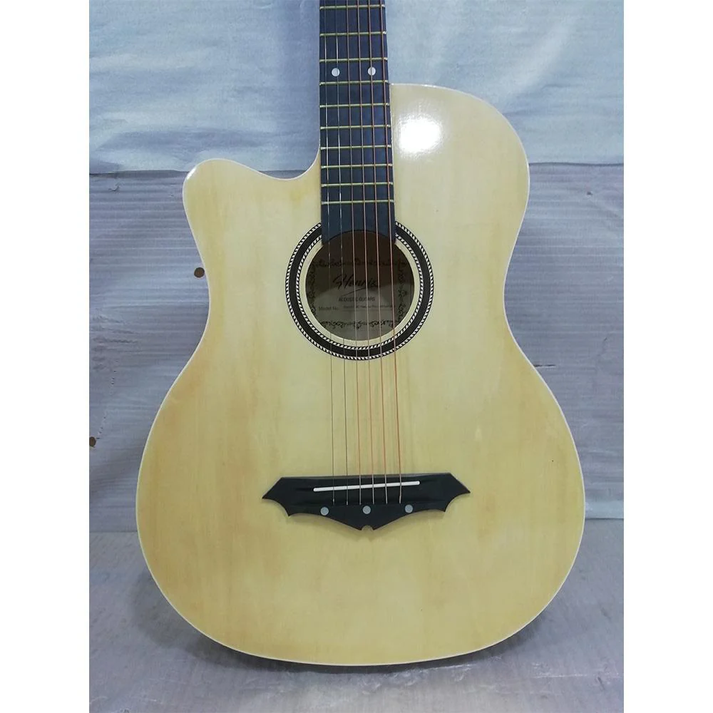 Henrix 38C Cutaway Acoustic Guitar - Left Handed - Open Box B Stock - Image 17