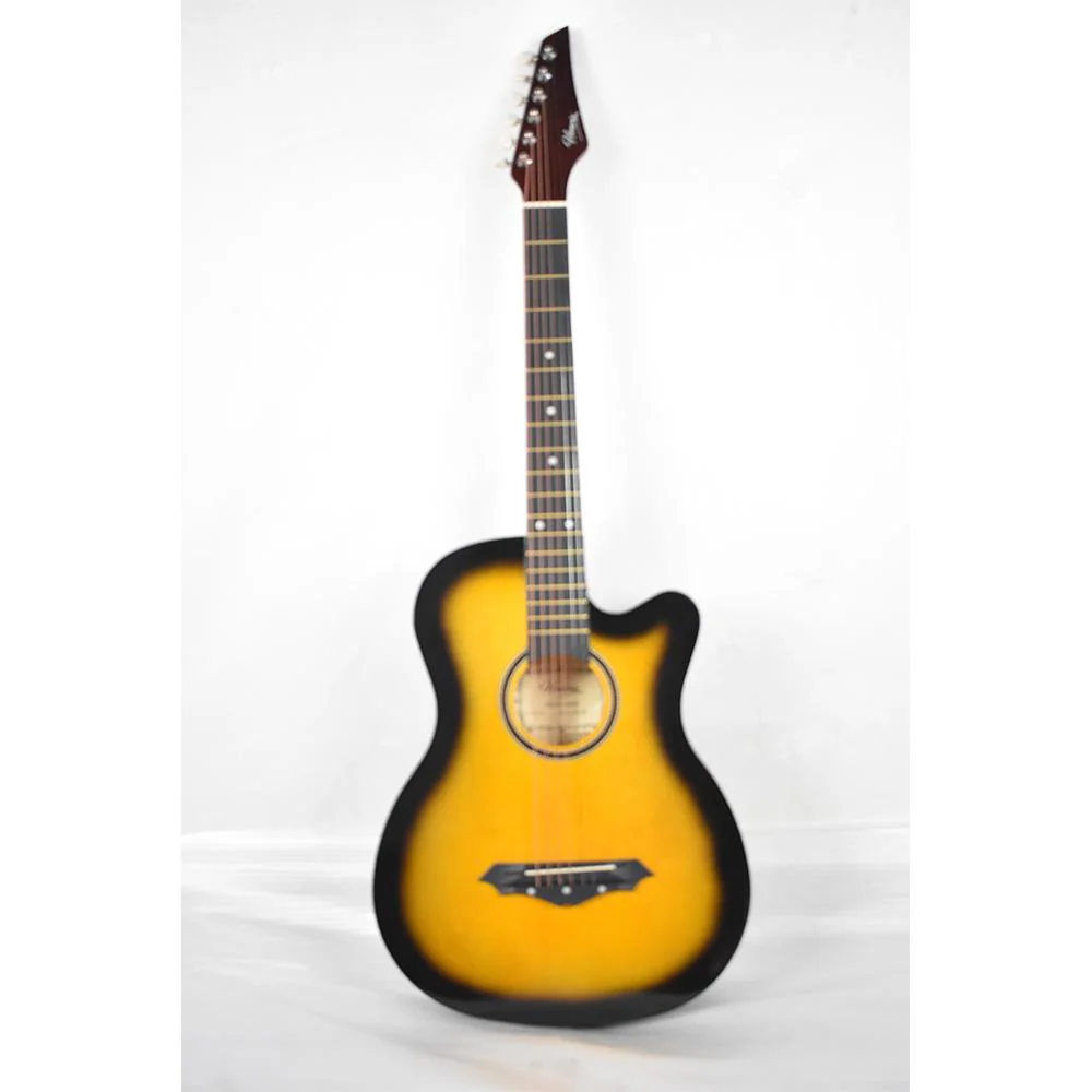 Henrix 38C Cutaway Acoustic Guitar - Open Box B Stock - Image 4