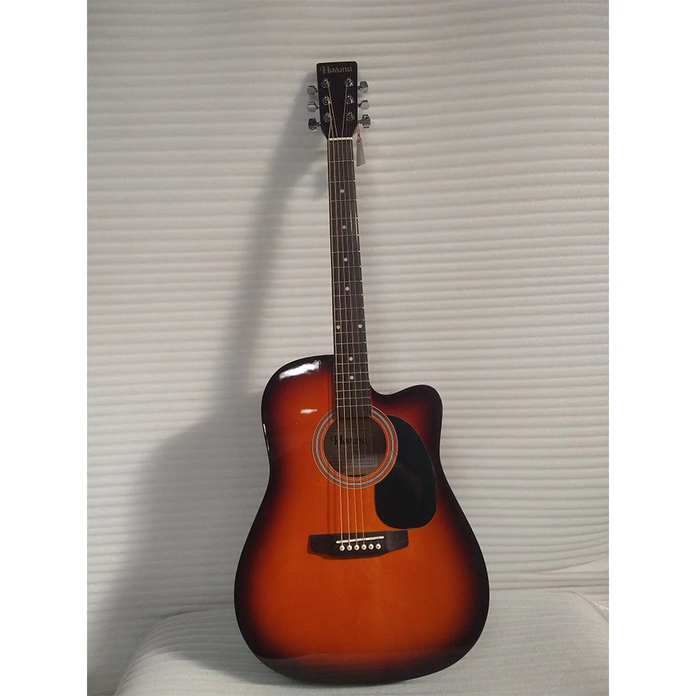 Henrix 38C Cutaway Acoustic Guitar - Open Box B Stock - Image 42
