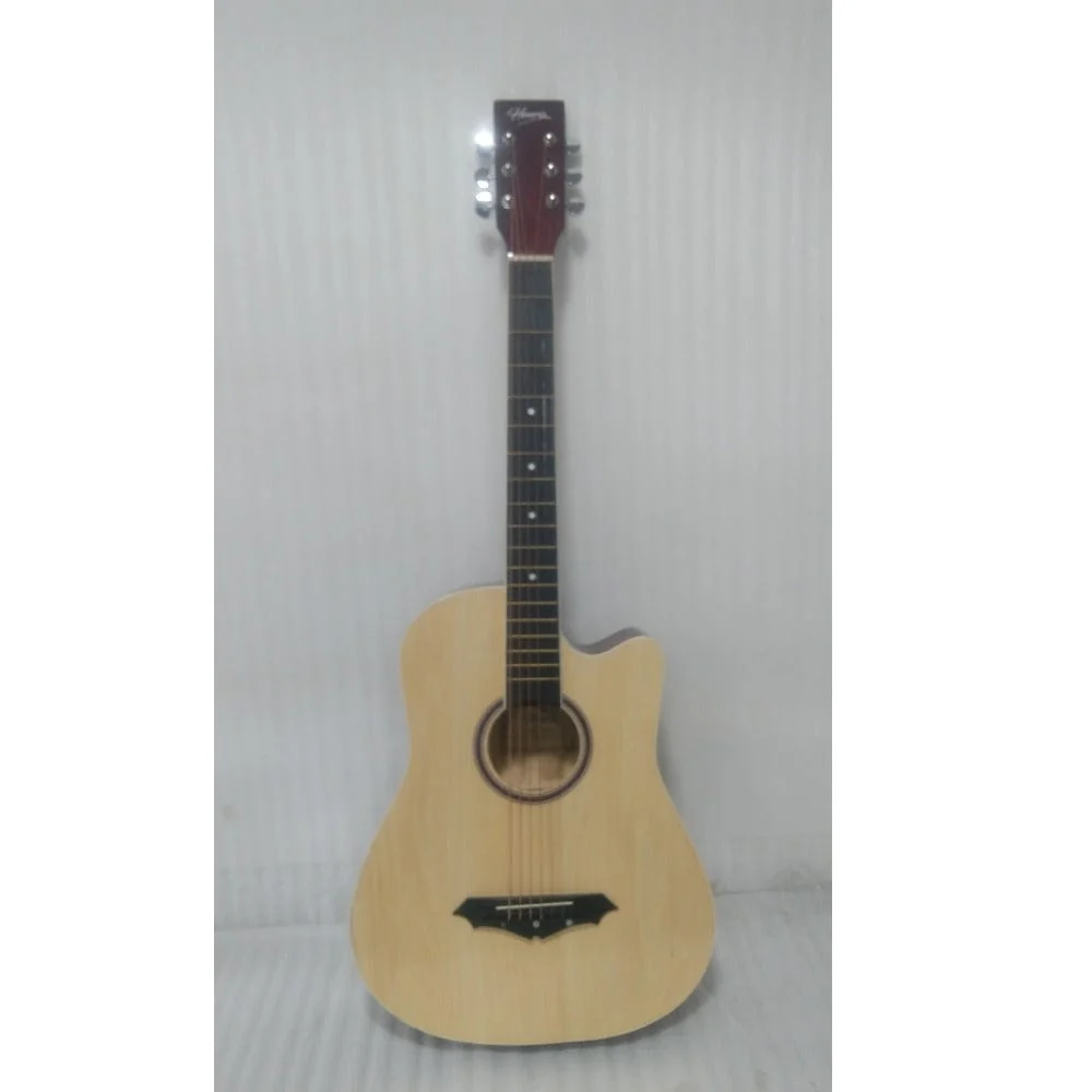 Henrix PRO 38 Inch 6 String Cutaway Acoustic Guitar - Open Box B Stock - Image 80