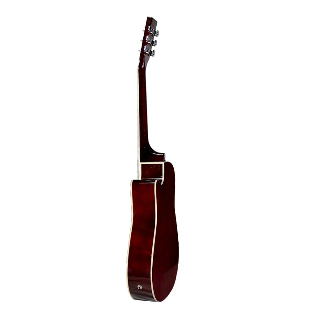 Henrix PRO 38C 38 Inch 6 String Cutaway Acoustic Guitar - Image 86