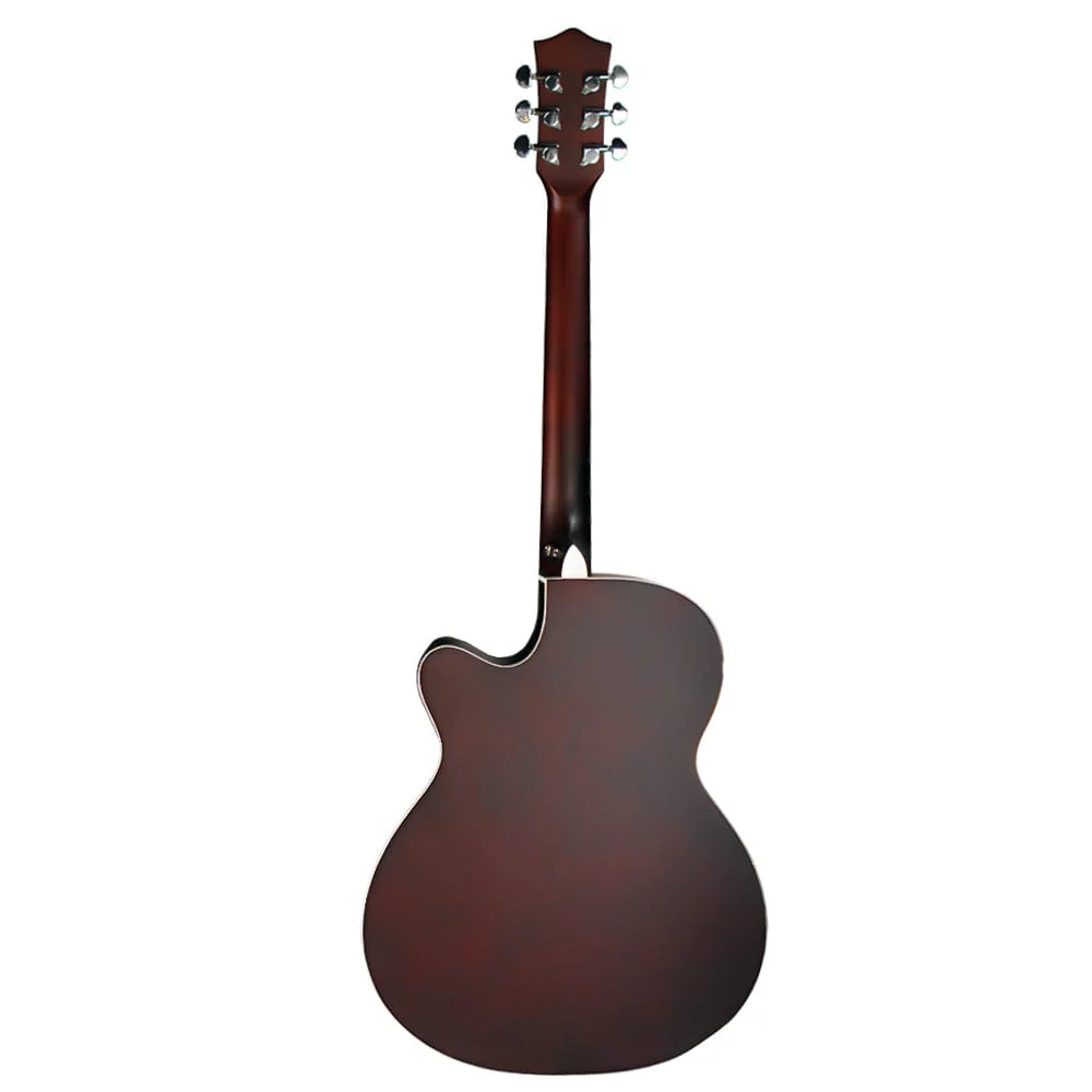Henrix PRO 40CE 40-Inch 6 String Cutaway Electro-Acoustic Guitar Kit - Image 7