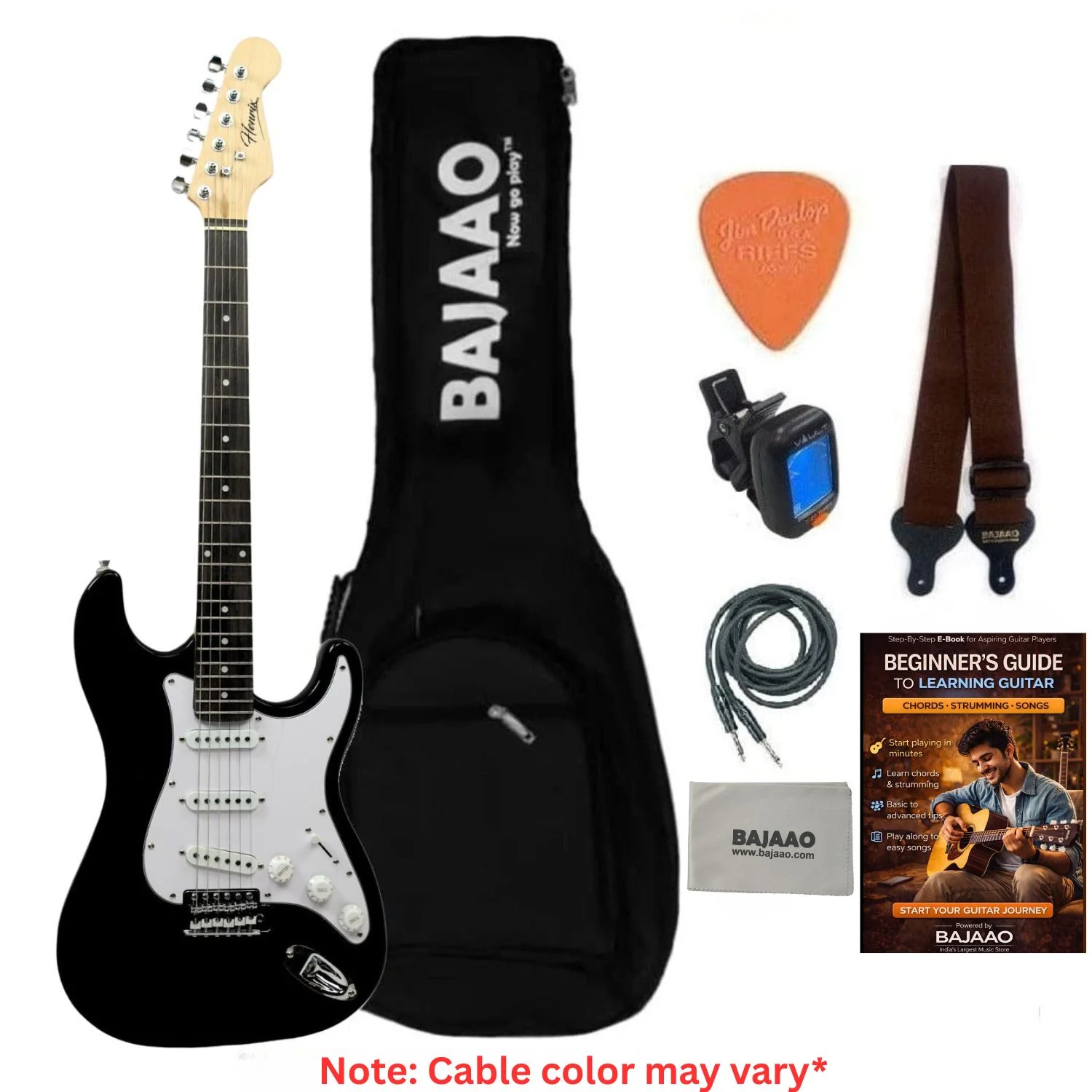Henrix ST 6 String Strat Style Electric Guitar - Image 11