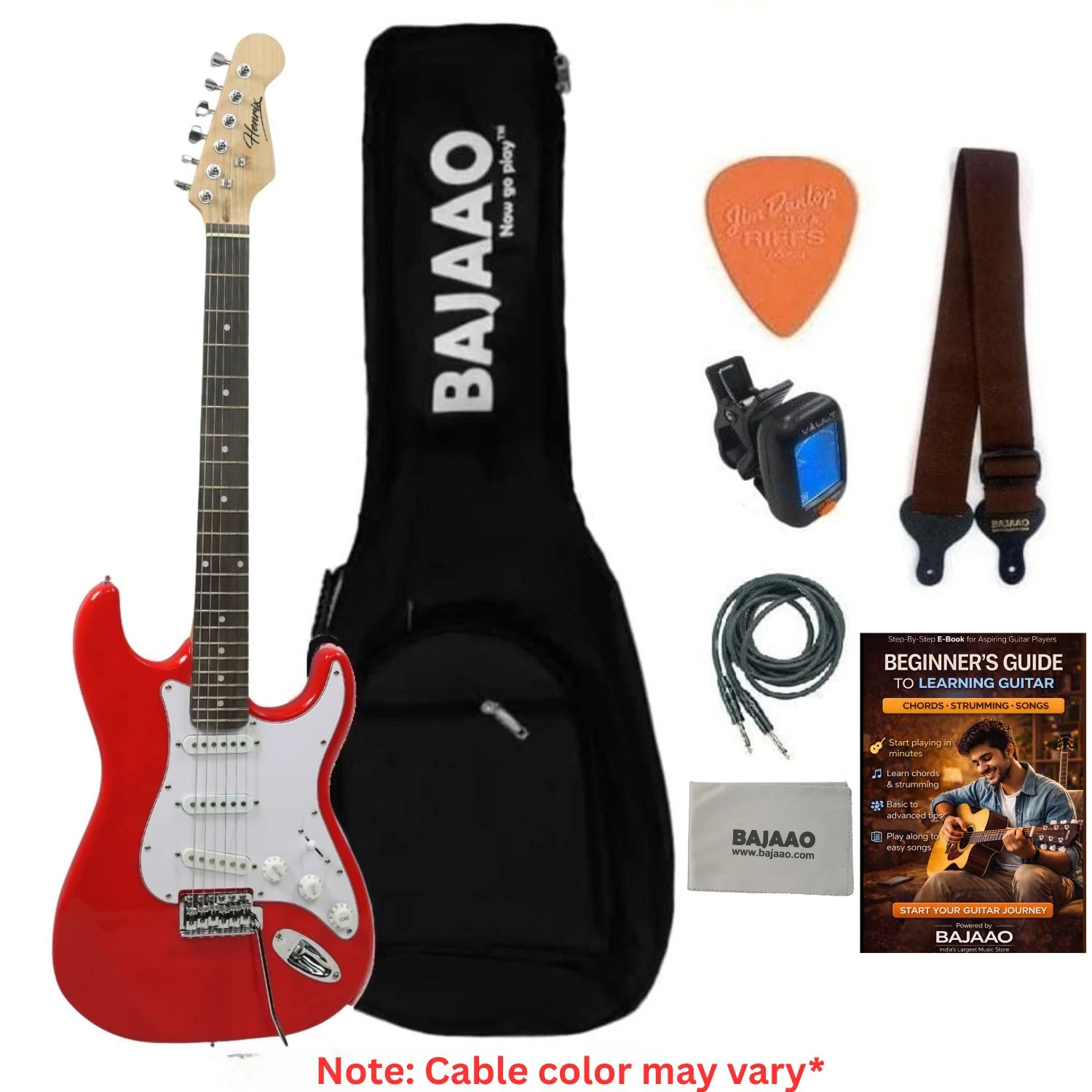 Henrix ST 6 String Strat Style Electric Guitar - Image 32