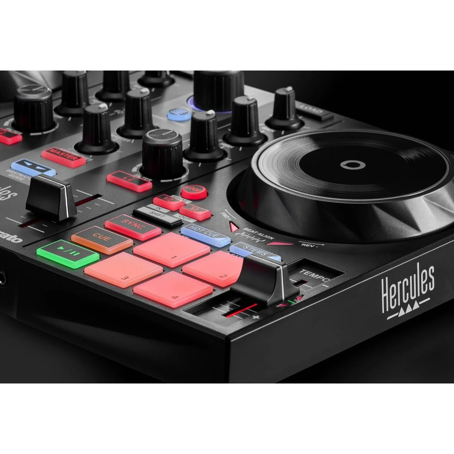 Hercules DJ Control Inpulse 200 MK2 2-Deck DJ Mixer - Image 6