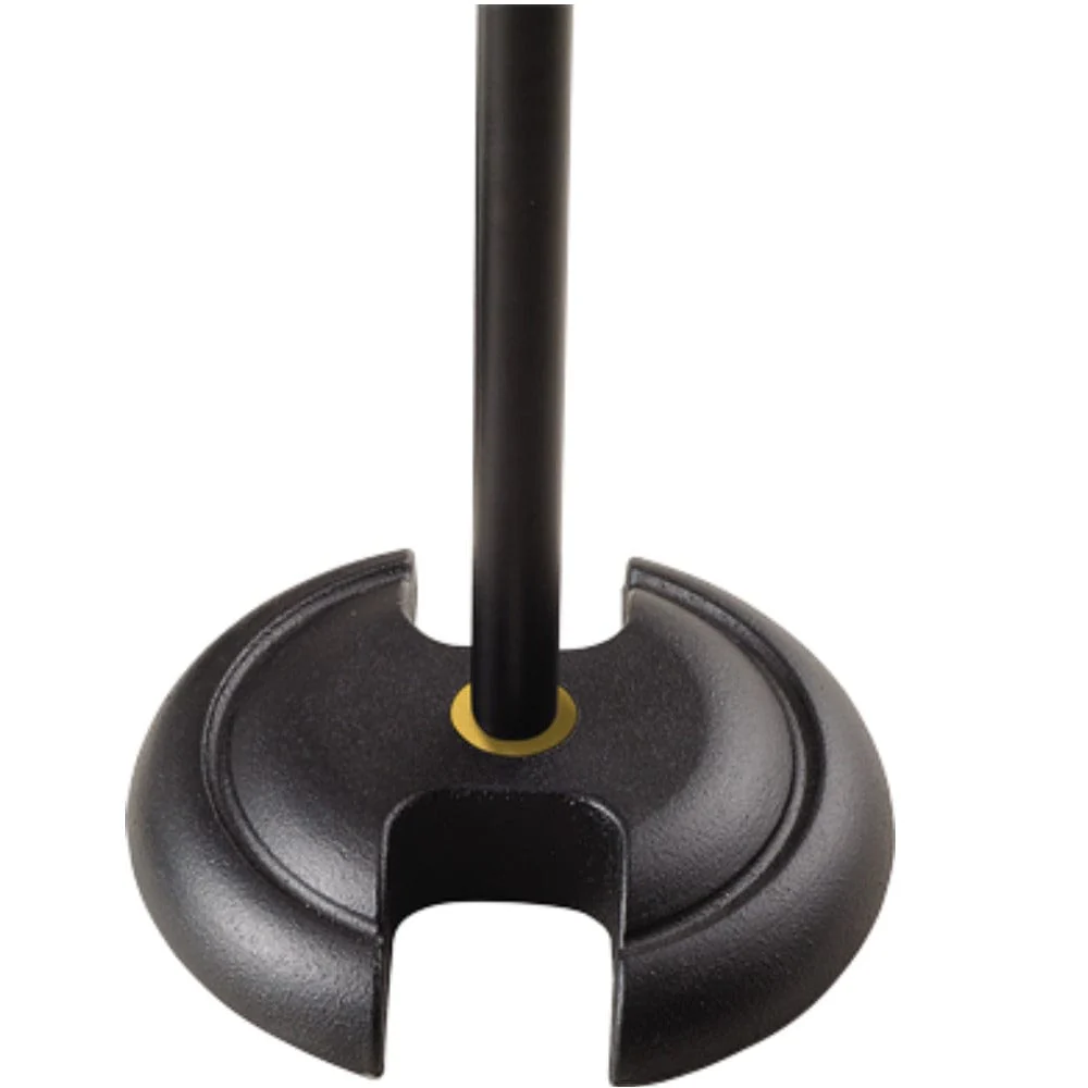 Hercules MS201B PLUS Microphone Stand with Solid H Shaped Base - Image 3
