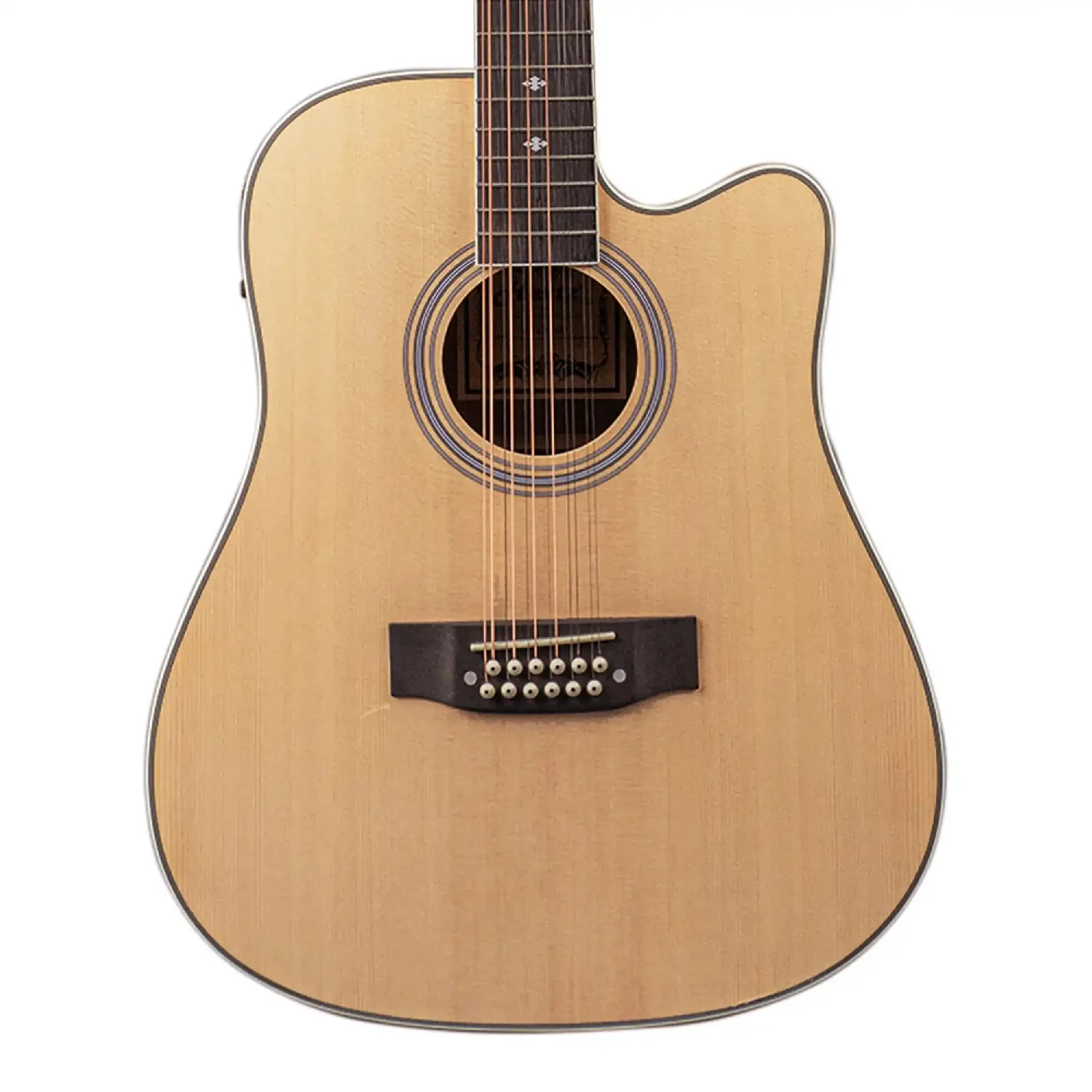 Hertz HZA-3100 12 String Electro Acoustic Guitar - Image 2