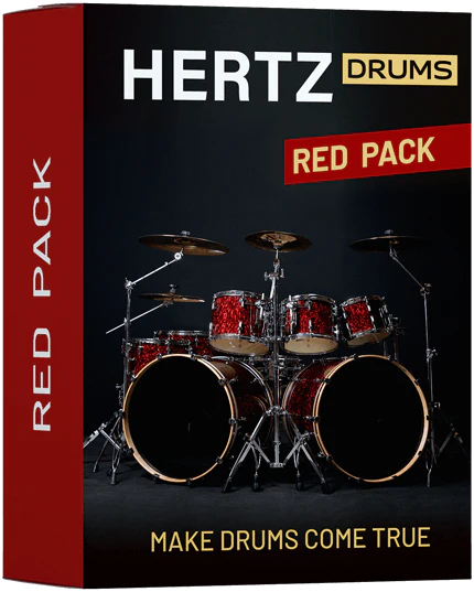 Hertz Red Pack: Drum Sound Pack – Professional Audio Software & Plugin
