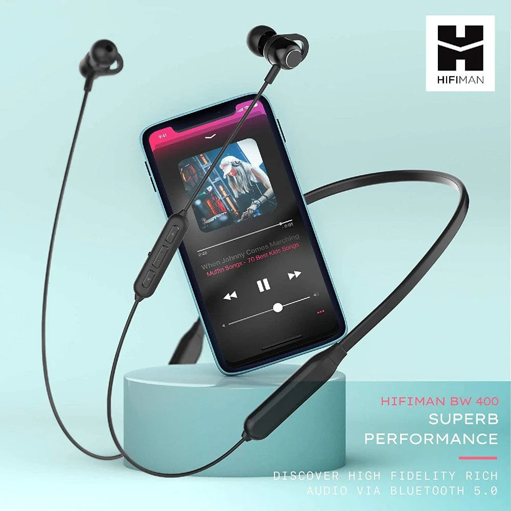 HIFIMAN BW400 Xtreme Bass Wireless Neckband Headphones - Image 2