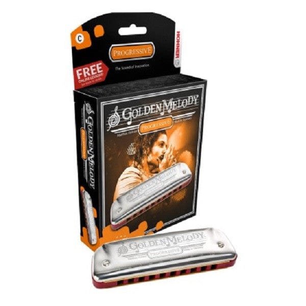 Hohner 542PBX Golden Melody Harmonica C