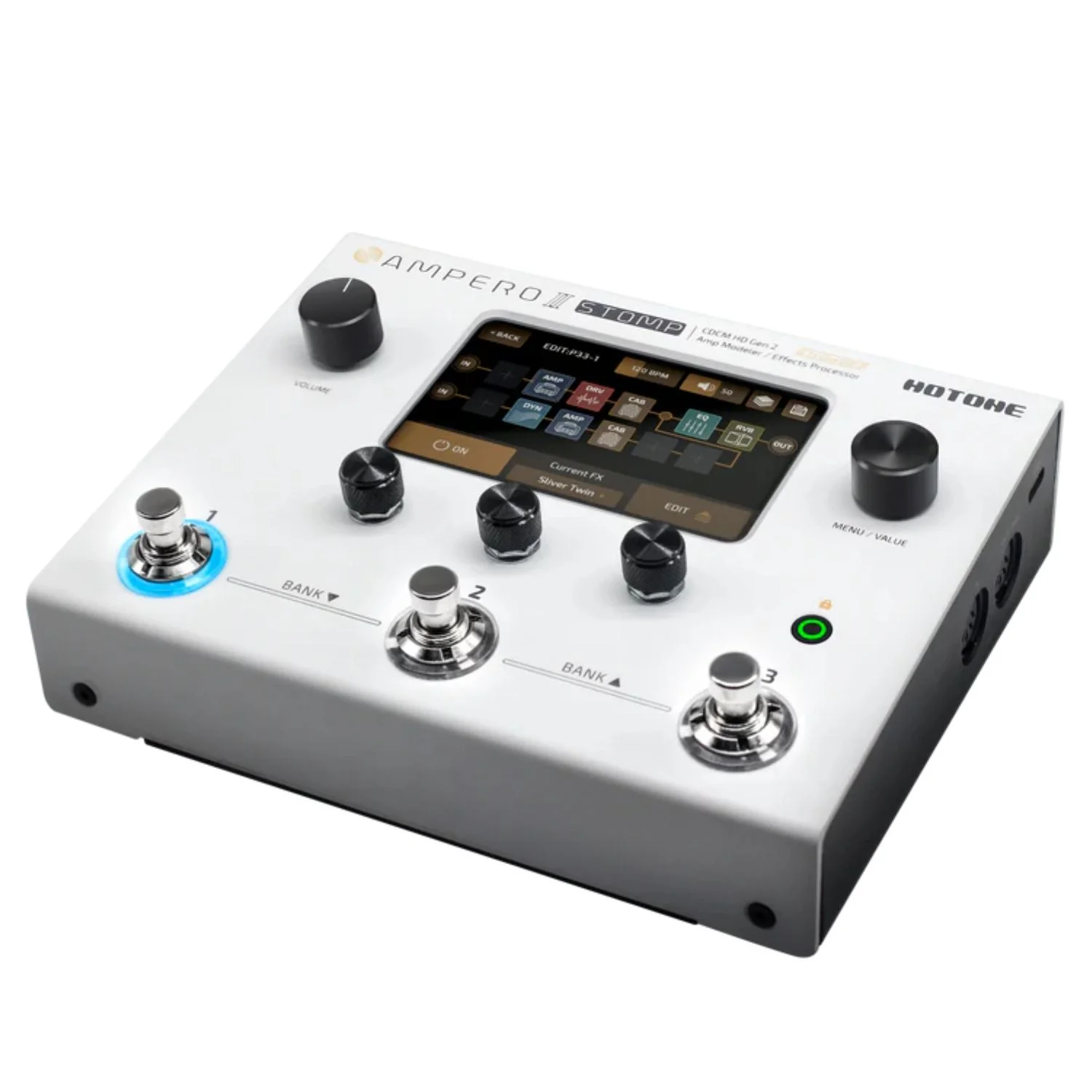 Hotone Ampero II Stomp 2-Generation Amp Modeler & Guitar Processor - Image 2