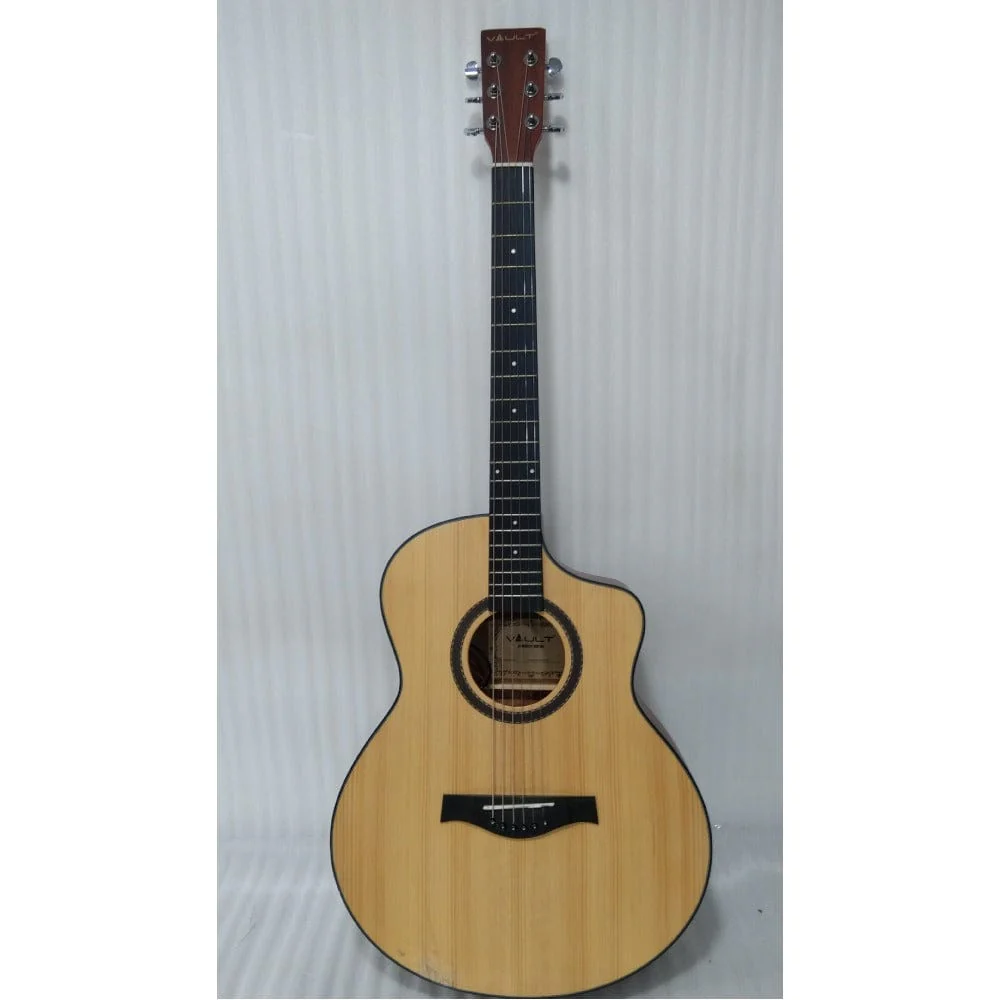 Vault EA40CE 41 inch Premium Spruce-Top Cutaway Electro Acoustic Guitars - Open Box B Stock - Image 34