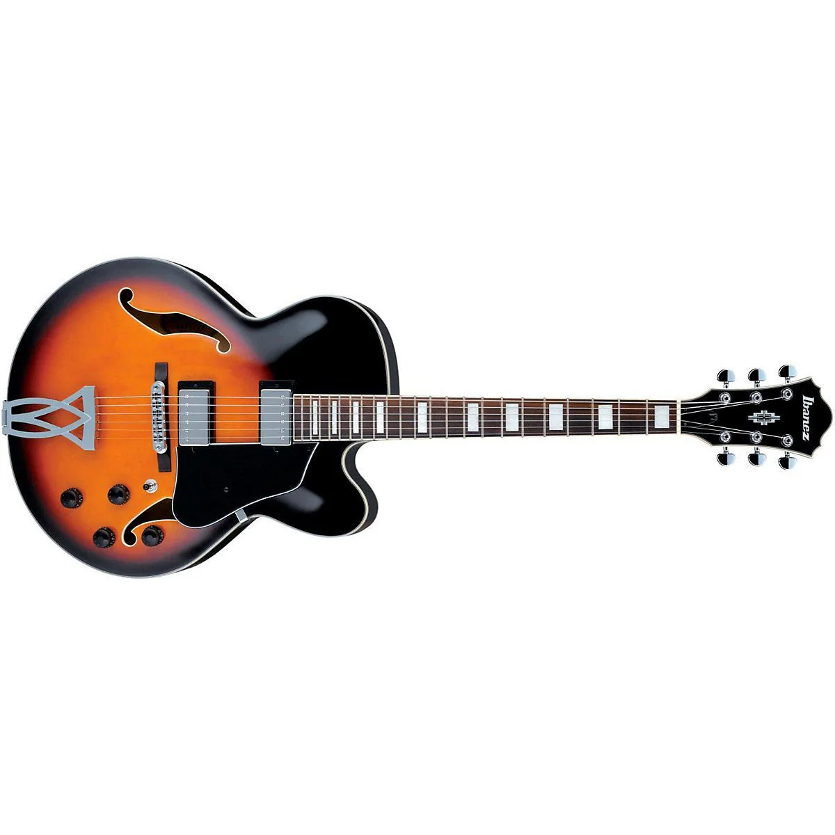 Ibanez AF75 6 String Electric Guitar - Brown Sunburst