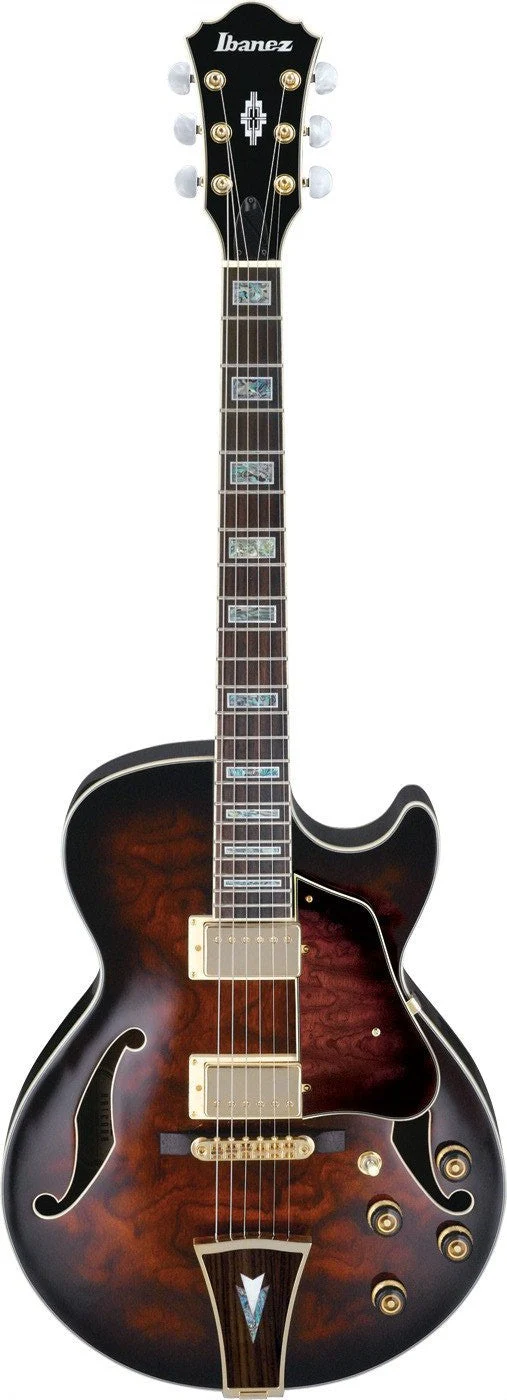 Ibanez AG95 Artcore Electric Guitar - Dark Brown Sunburst