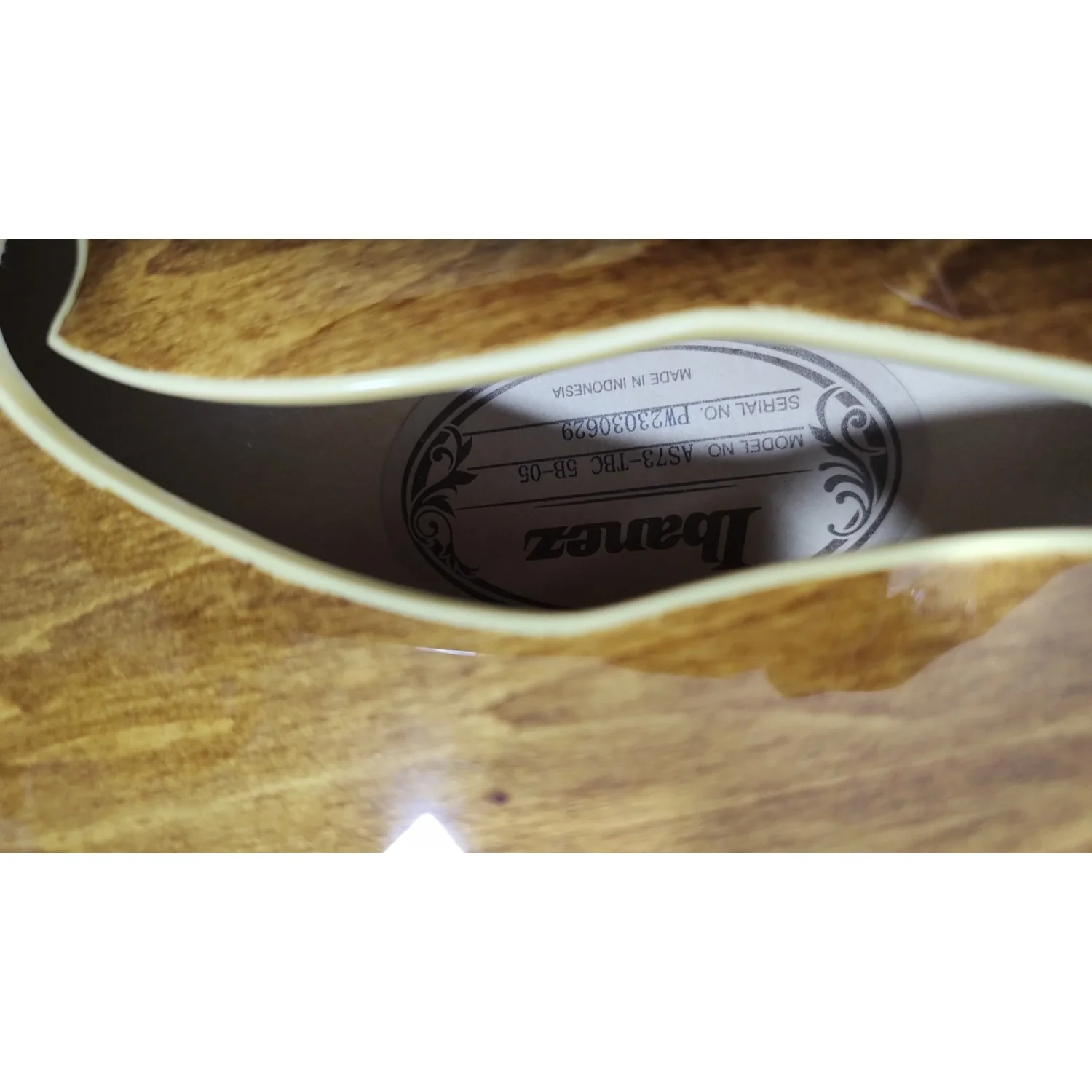 Ibanez AS73 Artcore Hollow Body 6 String Electric Guitar - Open Box - Image 11