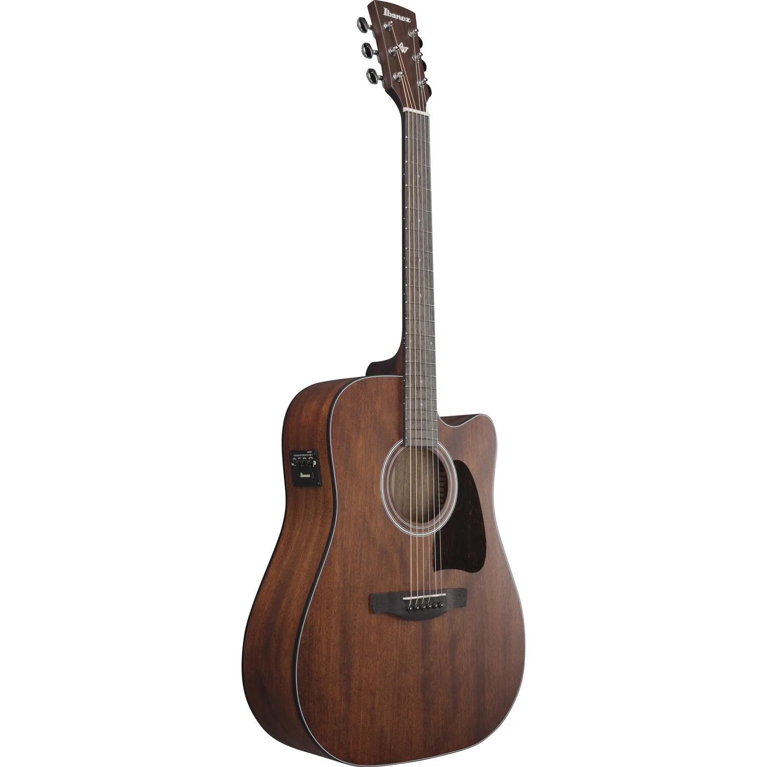 Ibanez AW54CEOPN Artwood Traditional Series Solid Top Electro Acoustic Guitar - Image 4