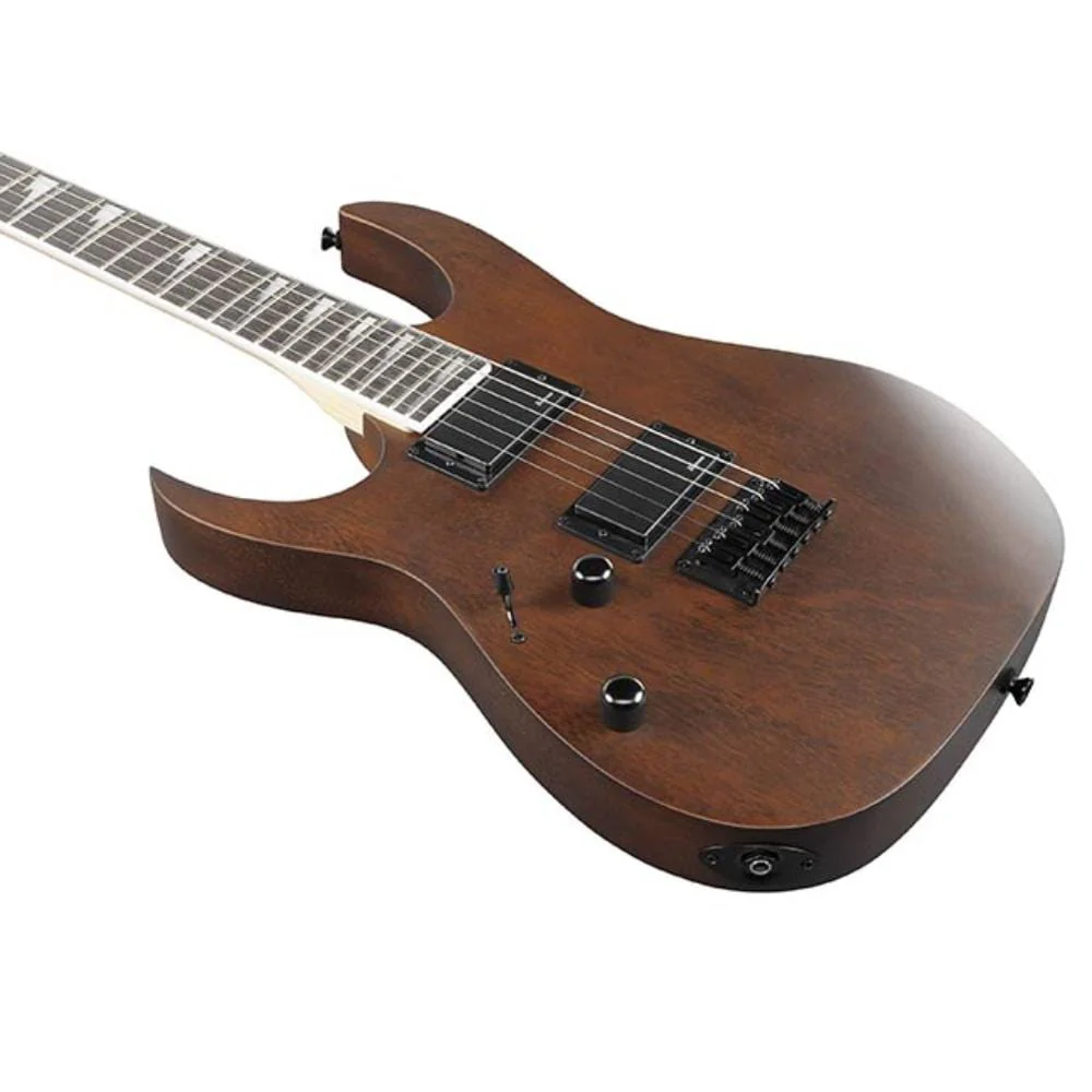 Ibanez GRG121DXL RG Gio Series 6 String Left-Handed Electric Guitar - Walnut Flat - Image 4