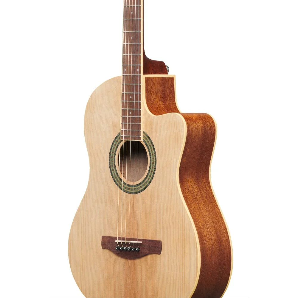Ibanez MD39C 39 inch Cutaway Acoustic Guitar with Strap, Picks, Polishing Cloth & Ebook - Image 6