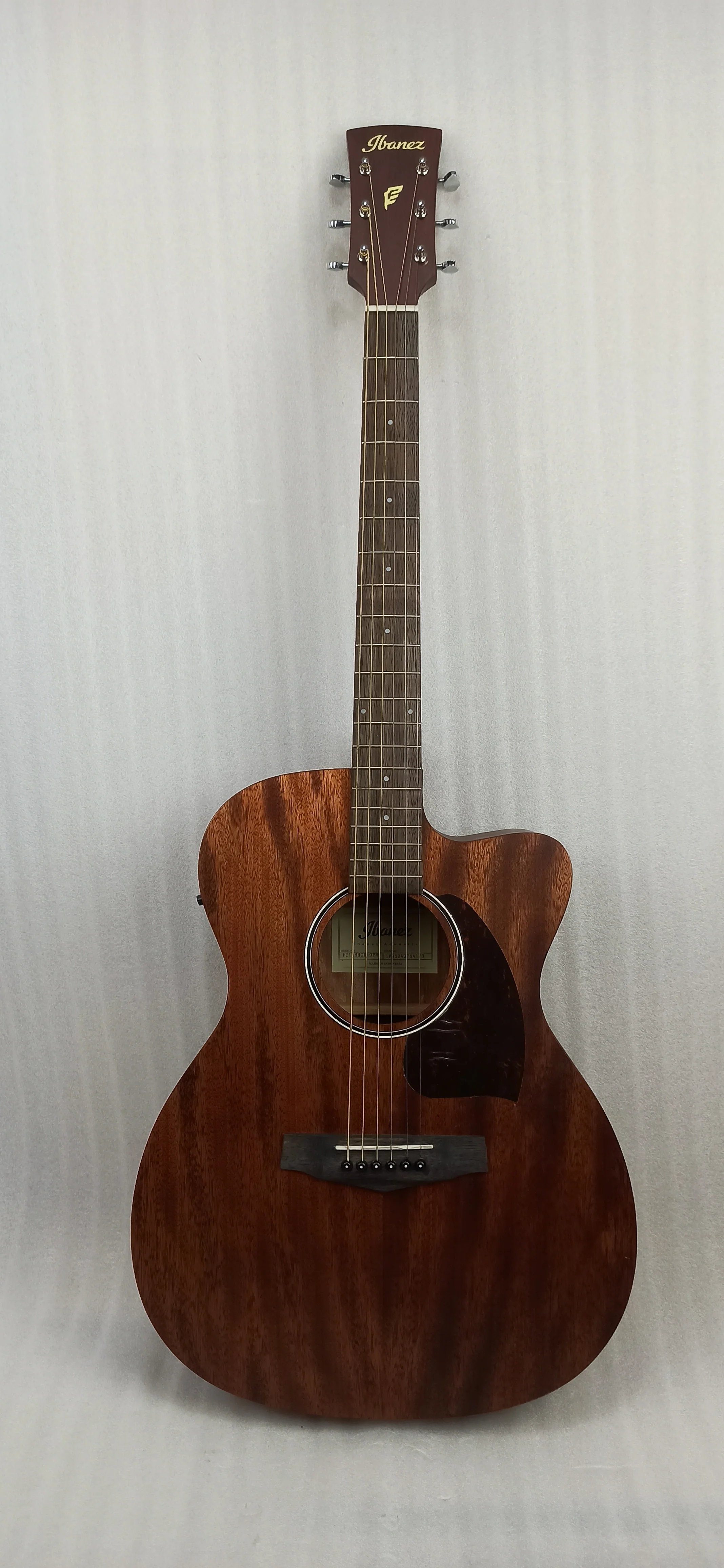 Ibanez PC12MHCE Electro Acoustic Guitar - Open Pore Natural - Open Box - Image 13