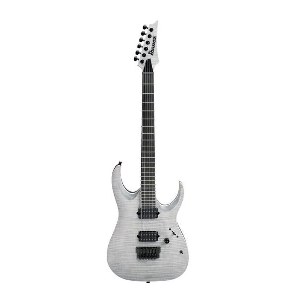 Ibanez RGIX6FM 6-String Electric Guitar - Ebony Fretboard - White Frost Flat