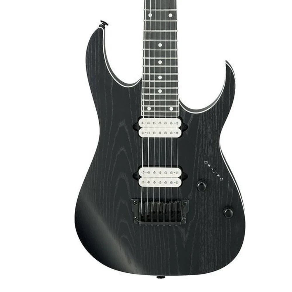 Ibanez RGR752 AHBF-WK 7-String Electric Guitar - Weathered Black - Image 2