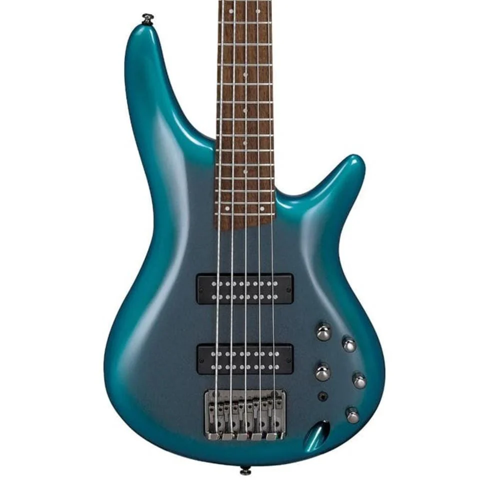 Ibanez SR Standard Series SR305E CUB Electric Bass Guitar- Cerulean Aura Burst - Image 4