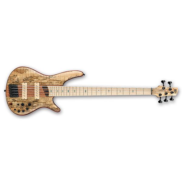 Ibanez SR5 SMLTD 5 String Limited Edition Bass Guitar - Natural Flat - Open Box - Image 3