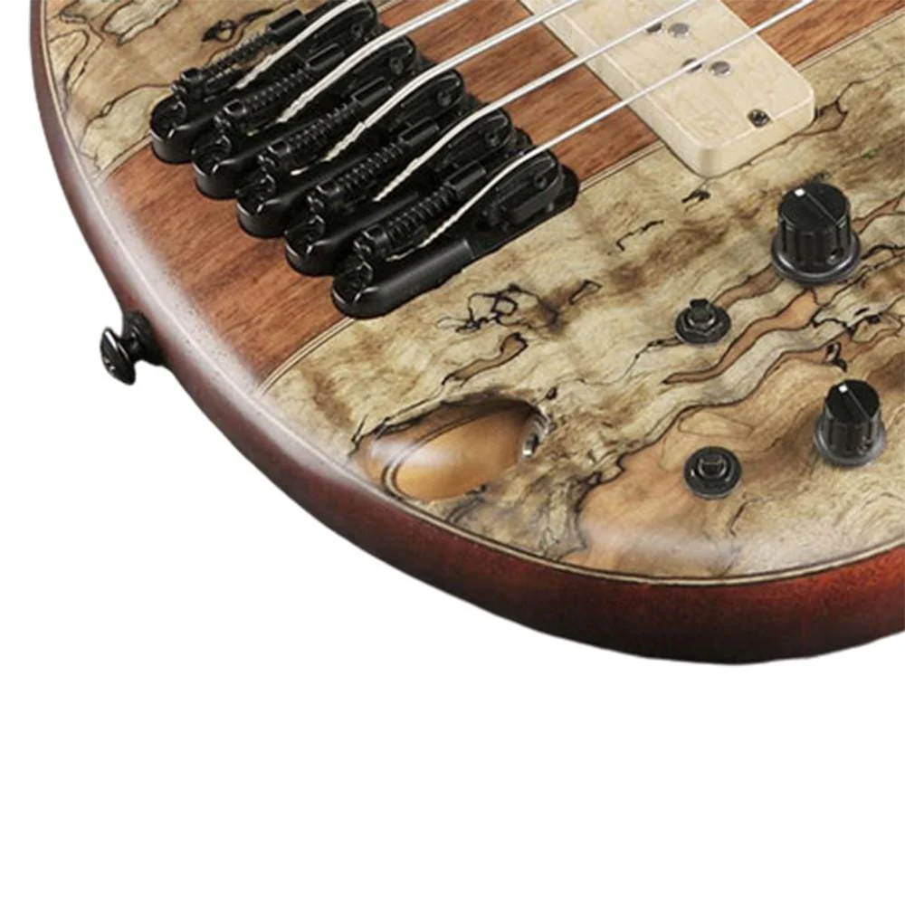 Ibanez SR5 SMLTD 5 String Limited Edition Bass Guitar - Natural Flat - Open Box - Image 8