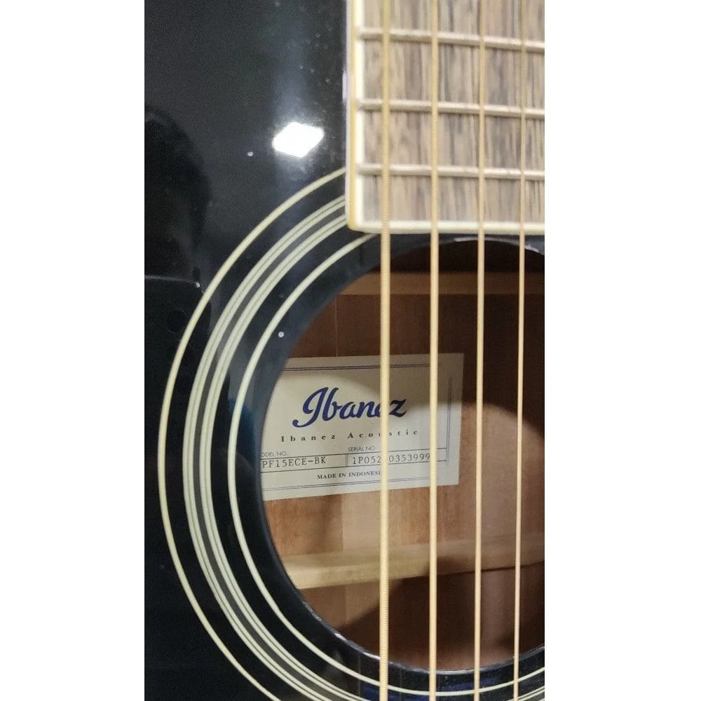 Ibanez PF15ECE Electro-Acoustic Guitar - Open Box B Stock - Image 8