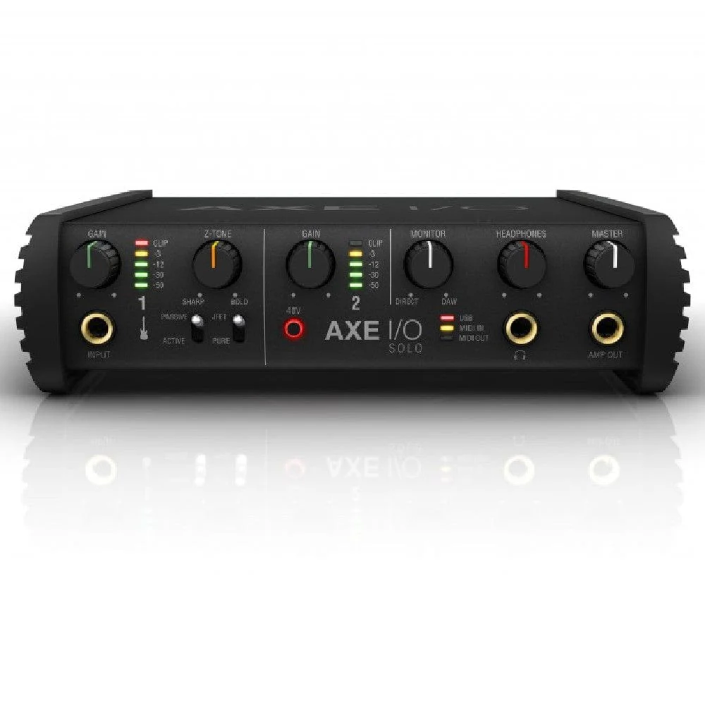 IK Multimedia AXE I/O Solo 2 In 3 Out Compact Audio Interface - Image 2