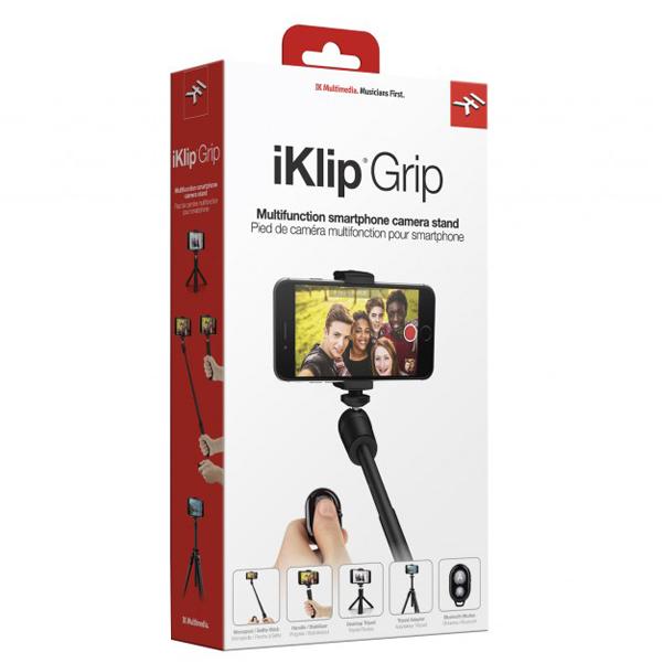 IK Multimedia iKlip Grip Smartphone Video Stand with Bluetooth Shutter - Image 4