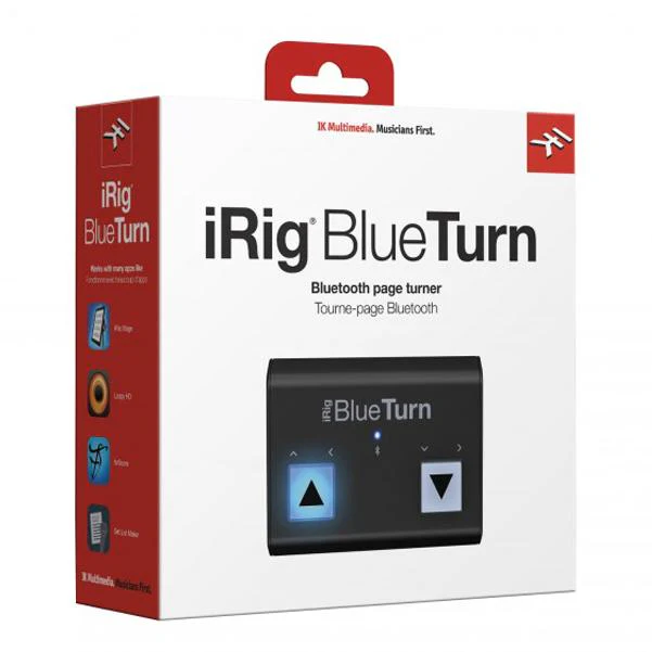 IK Multimedia iRig BlueTurn Ultra Compact Wireless Pedalboard - Image 2