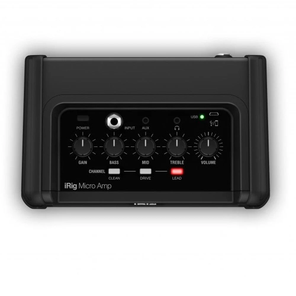 IK Multimedia iRig Micro Amp Combo Modeling Guitar Amplifier and USB Interface - Image 2