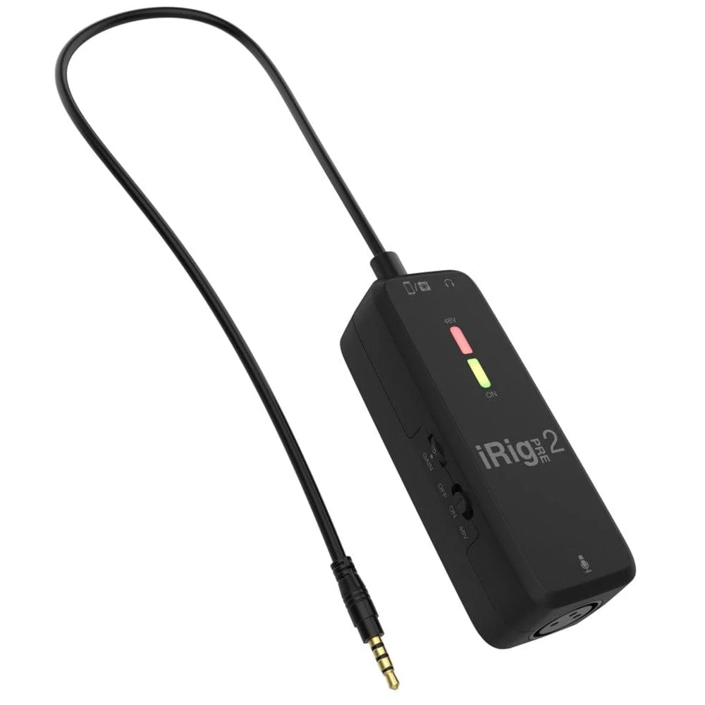 IK Multimedia iRig Pre 2 Mobile Microphone Interface - Image 2