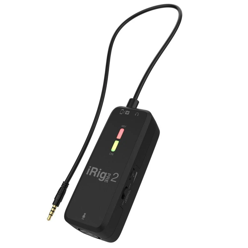 IK Multimedia iRig Pre 2 Mobile Microphone Interface - Image 3