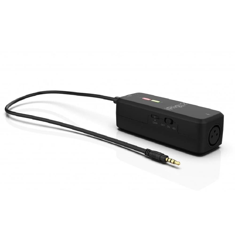 IK Multimedia iRig Pre 2 Mobile Microphone Interface - Open Box - Image 6
